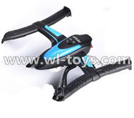 MJX X500 RC Quadcopter parts-02 Upper canopy,Upper shell cover-Black